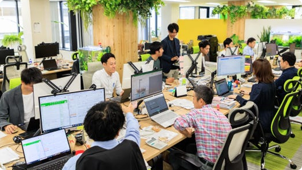 オフィスの様子