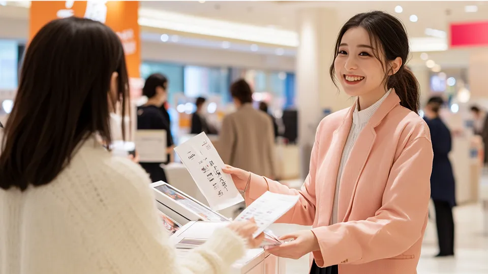 販売促進・抽選会・プロモーションスタッフ派遣